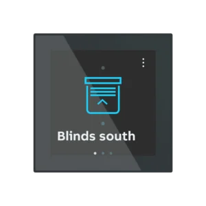 ABB, KNX, [RT/U12.86.1-825], RoomTouch 4" - glass black