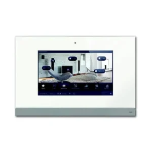 ABB Busch-SmartTouch 9 inç KNX Dokunmatik Panel, model 8136/09-811-500, beyaz cam, akıllı bina kontrol merkezi