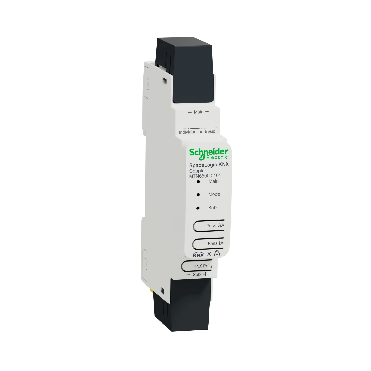 Schneider Electric SpaceLogic KNX Line Coupler MTN6500-0101, an advanced KNX device for intelligent building automation