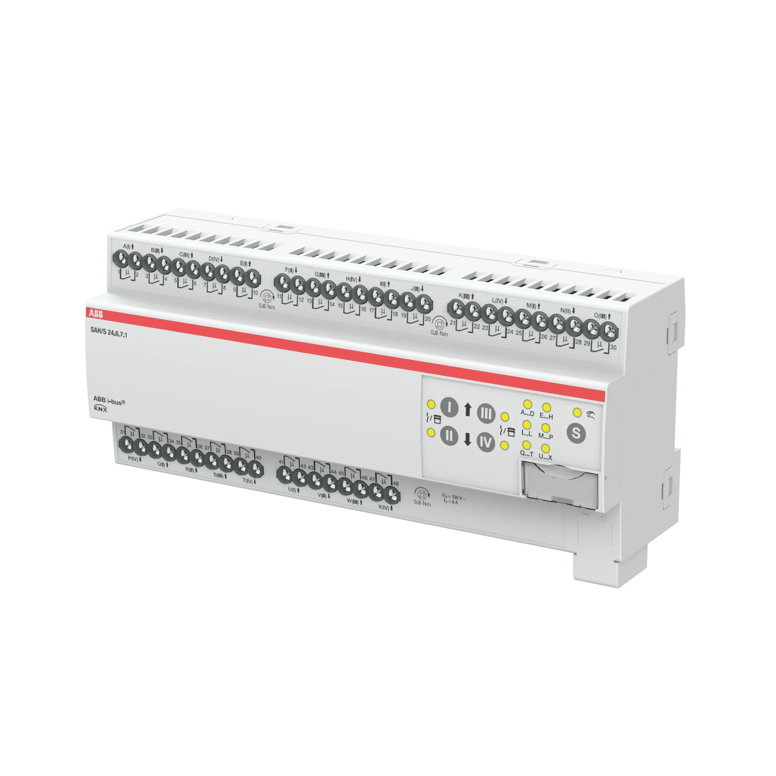 SAH/S24.6.7.1 ABB KNX Switch/Shutter Actuator