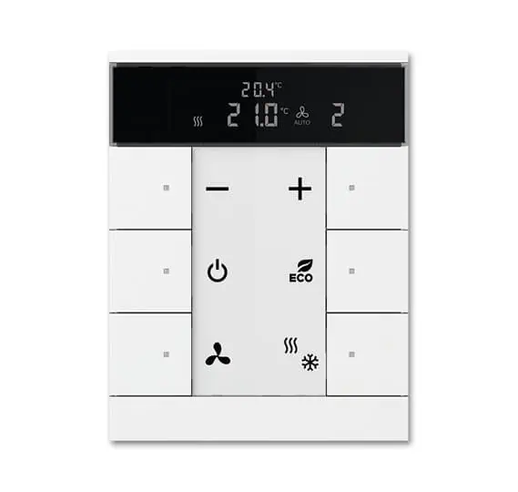 وحدة التحكم في درجة حرارة الغرفة SBR/U6.0.0.1-84 ABB Tenton KNX