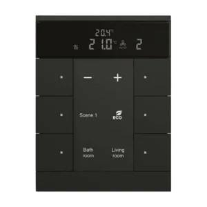 ABB Tenton SBR/U6.0.1-885 KNX Room Temperature Control Unit Black Matte