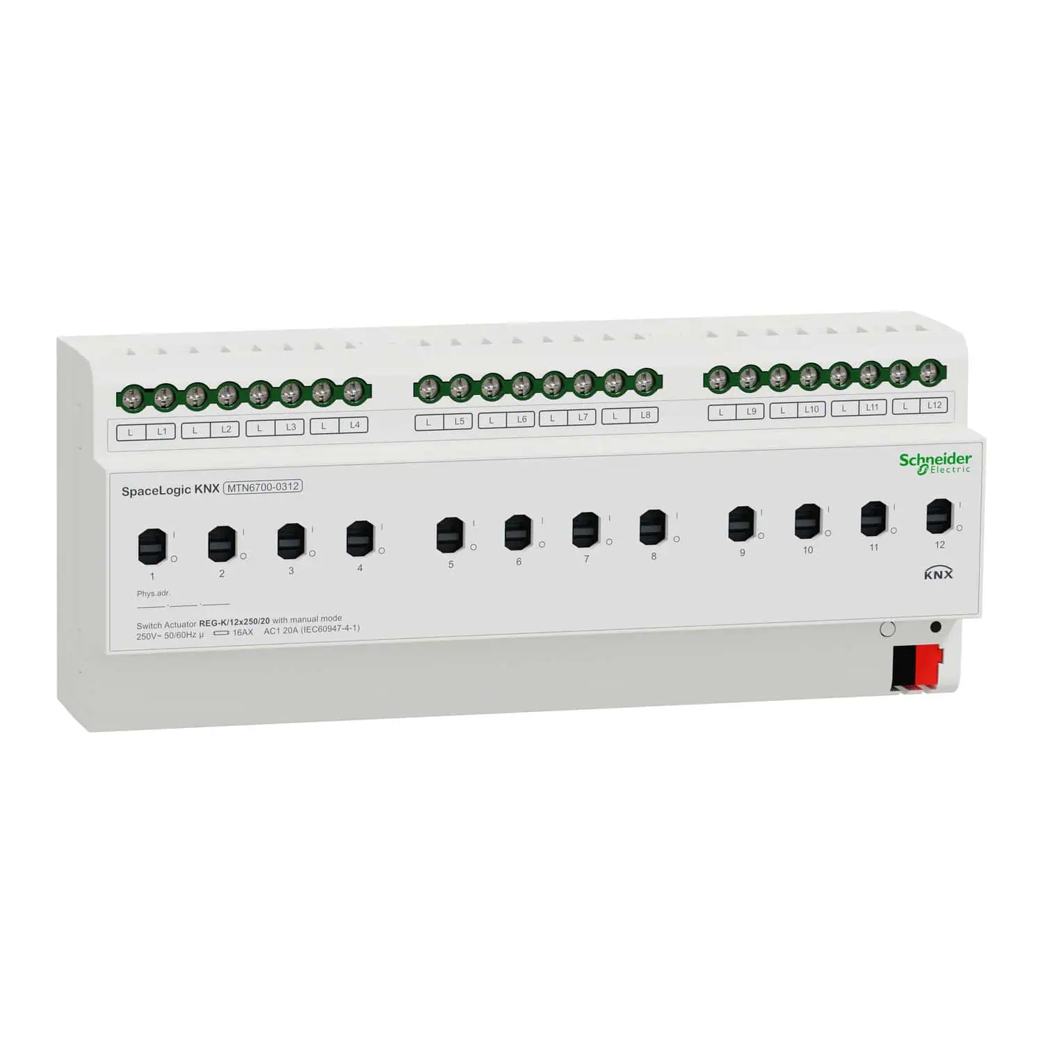 MTN6700-0312 schneider electric knx actuator